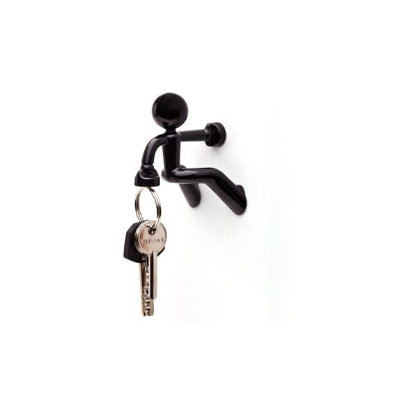 Magnetinis raktų laikiklis "Key Pete", juodas