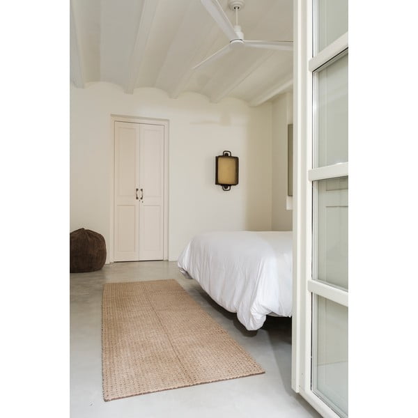 Skalbiamas/rankų darbo natūralios spalvos iš vilnos kilimas 140x200 cm Unexpected Wool – Lorena Canals-image-1