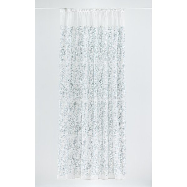 Permatoma užuolaida baltos spalvos/mėlynos spalvos 300x260 cm Urma – Mendola Fabrics-image-3