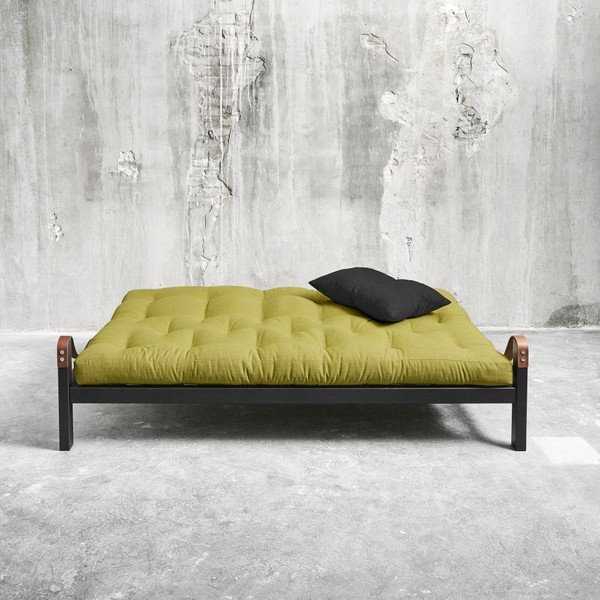 Sofa lova "Karup Poetry" Juoda/Avocado žalia/Tamsiai pilka-image-1