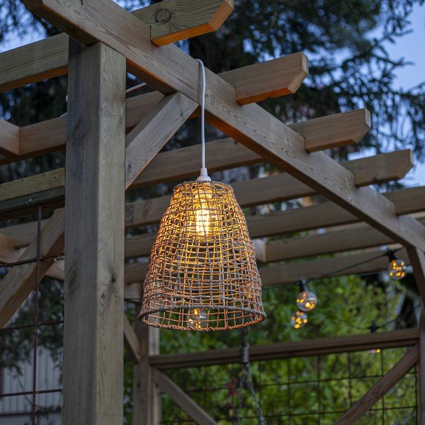 Natūralios spalvos šviestuvo gaubtas ø 30 cm Tove – Star Trading-image-1