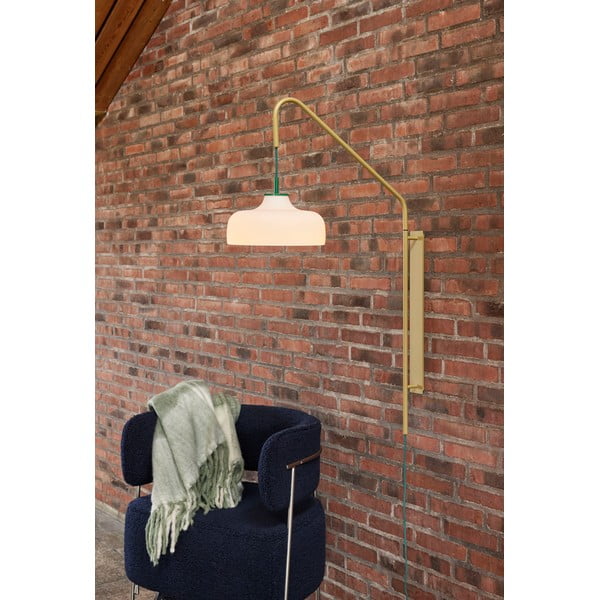 Baltai žalia antklodė 200x140 cm Inlet - Hübsch-image-4