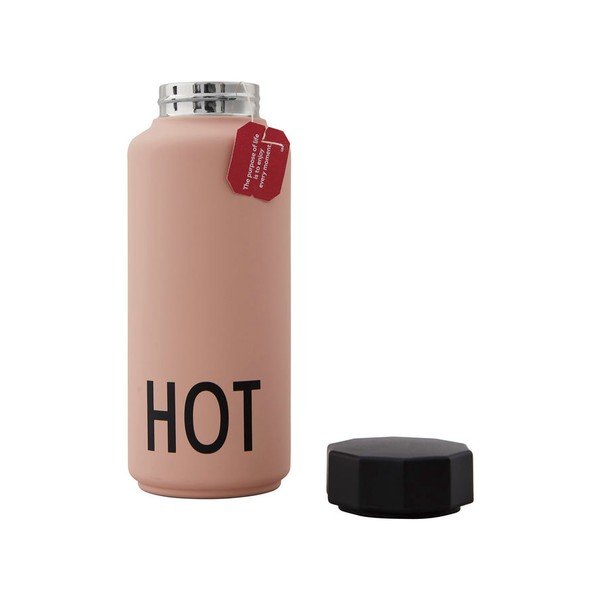 Rožinis termosas Design Letters Hot, 500 ml-image-3