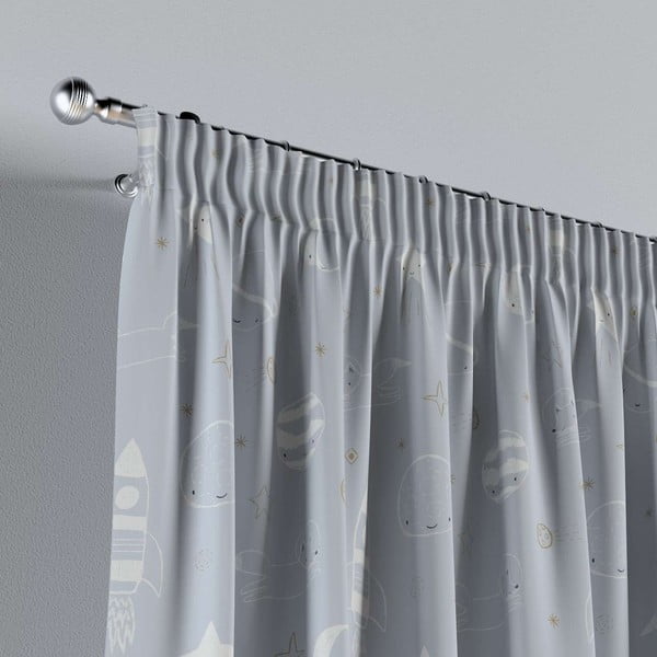 Vaikiškos užuolaidos 260x130 cm Magic - Yellow Tipi-image-4