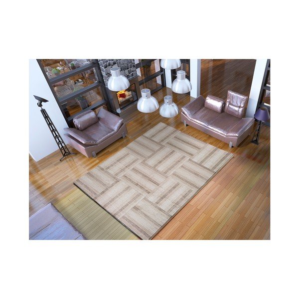 Smėlio spalvos lauko kilimas Universal Meghan Beige, 120 x 170 cm-image-1