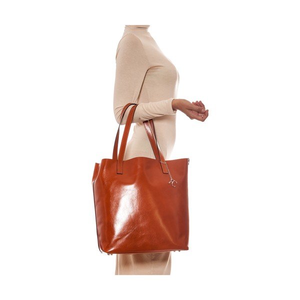 Odinė rankinė Renata Corsi 3001 Cognac-image-1
