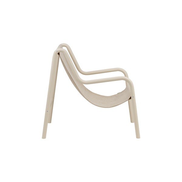 Smėlio spalvos metalinis sodo krėslas Nokk – noo.ma-image-2