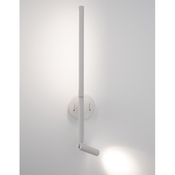 Matinės baltos spalvos iš aliuminio sieninė lempa LED su sulankstoma konstrukcija Handy – Nova Luce-image-1
