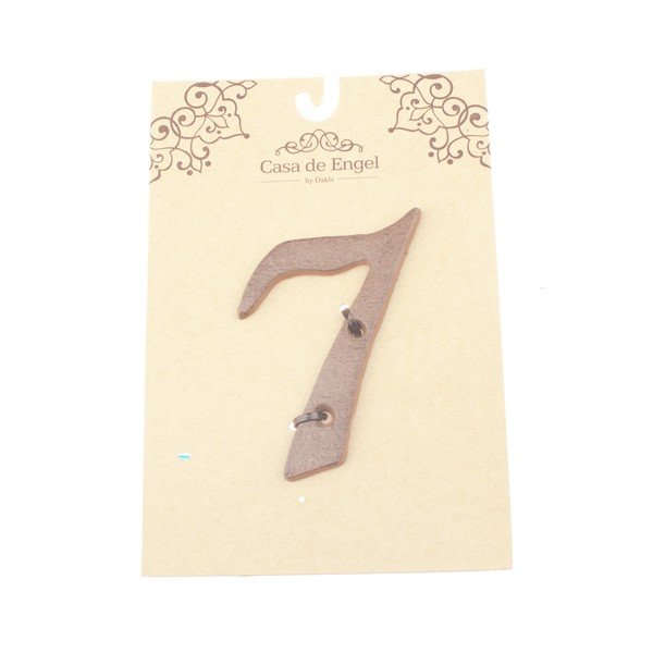 Ketaus numeris Dakls Seven, aukštis 10 cm