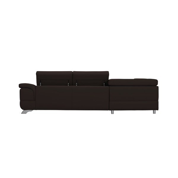 Tamsiai ruda "Windsor & Co Sofas Gamma" sofa-lova, kairysis kampas-image-2