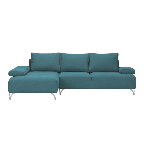 Turkio spalvos kampinė sofa-lova Windsor & Co Sofas Virgo, kairysis kampas