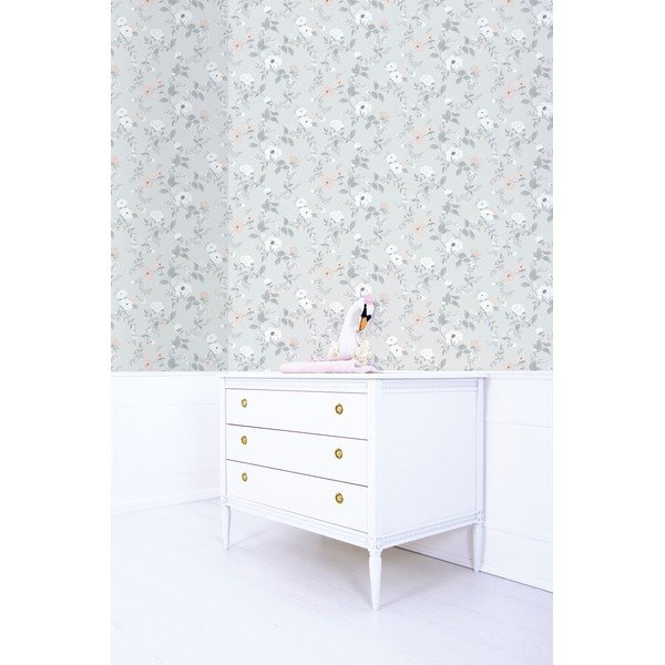 Vaikiški tapetai 10 m x 50 cm Symphony Of Roses – Lilipinso-image-1