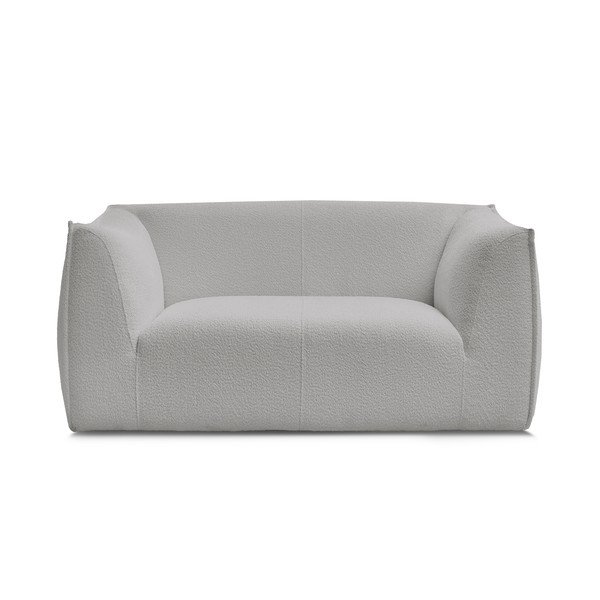 Šviesiai pilkos spalvos iš boucle sofa 170 cm Giorgia – Bobochic Paris