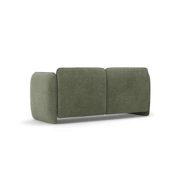 Žalios spalvos sofa iš šenilinio audinio 168 cm Georgia – Micadoni -image-3