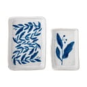 Iš molio vonios organizatoriai baltos spalvos/mėlynos spalvos 2 vnt. Aurora – Bloomingville