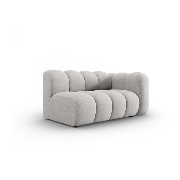 Modulinė sofa šviesiai pilkos spalvos (su dešiniuoju kampu) Lupine – Micadoni Home-image-2