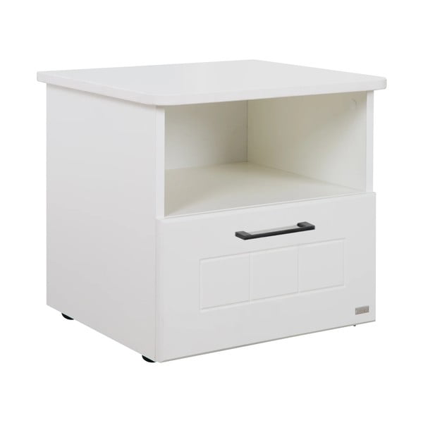 Vaikiškas naktinis staliukas baltos spalvos Sylt – Roba