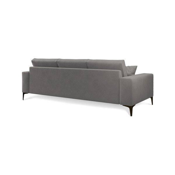 "Cosmopolitan Design Lugano" pilka sofa, 239 cm-image-4