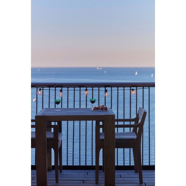 Šviečianti girlianda lempučių skaičius 10 vnt. su kištuku/saulės baterijos ilgis 300 cm Marcus – Sirius-image-1