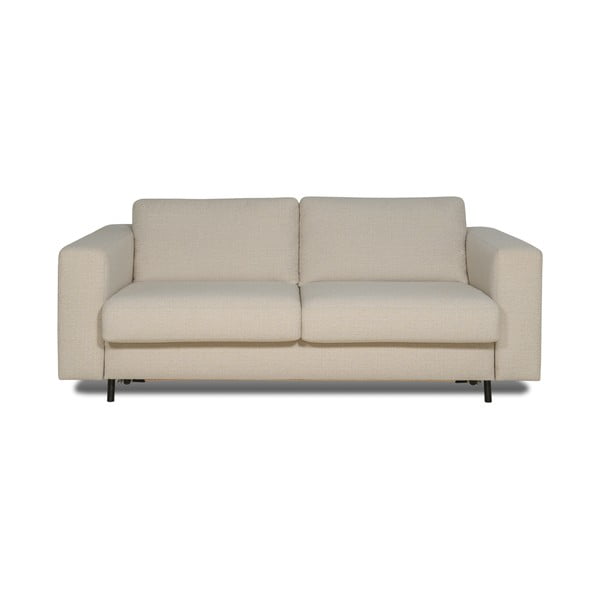 Smėlio spalvos sofa-lova Scandic Vika