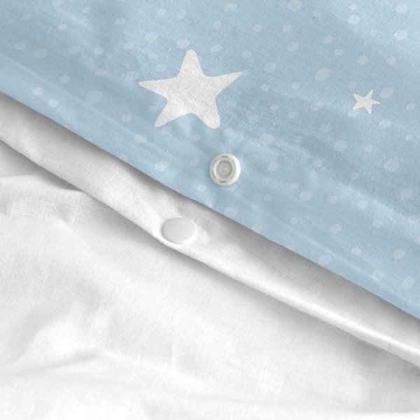 Viengulė vaikiška patalynė iš medvilnės 140x200 cm Little star – Happy Friday-image-4