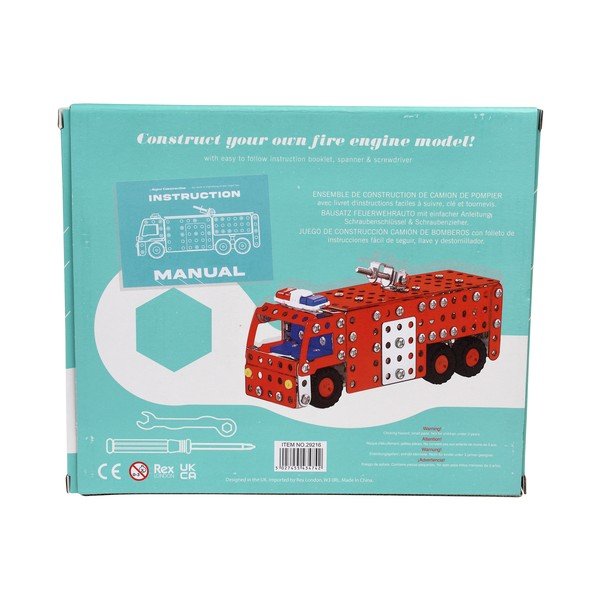 Vaikiškas statybinis komplektas Rex London Fire Engine-image-3