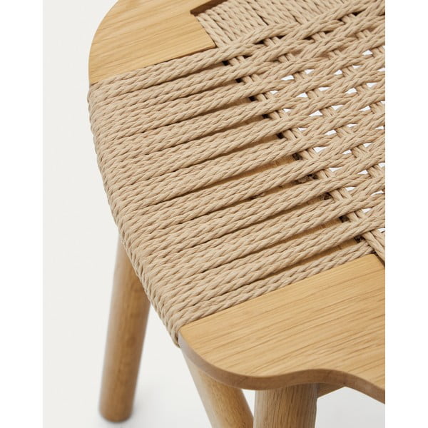 Natūralios spalvos taburetė Enit – Kave Home-image-3
