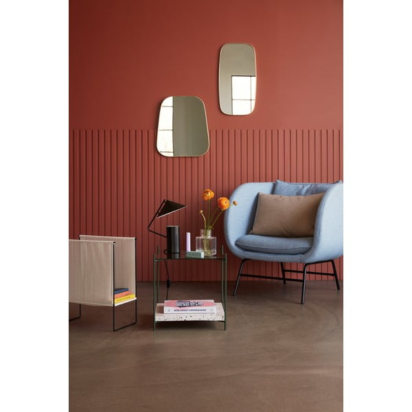 Iš stiklo šoninis stalas 42x42 cm Niche – Hübsch-image-1