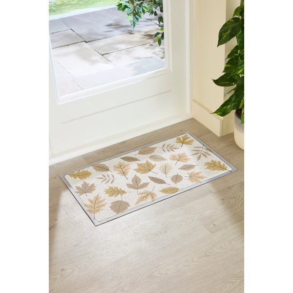 Grindų kilimėlis 40x70 cm Autumn Neutral Leaves – Artsy Doormats-image-3