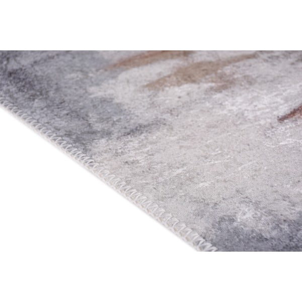 Skalbiamas pilkos spalvos/dramblio kaulo spalvos kilimas 160x230 cm Abstract Colors – Vitaus-image-2