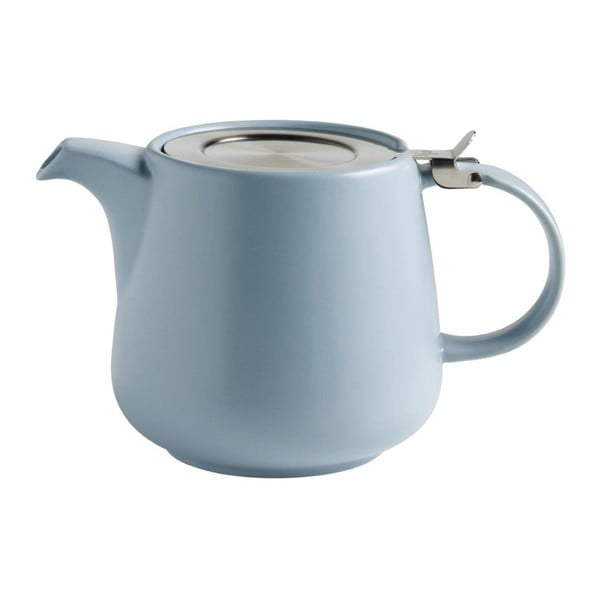 Mėlynos spalvos keraminis arbatinukas su sieteliu biriai arbatai "Maxwell & Williams Tint", 1,2 l