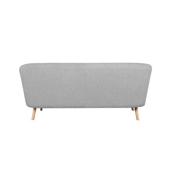 Šviesiai pilka trijų vietų sofa "Kooko Home Pop-image-3