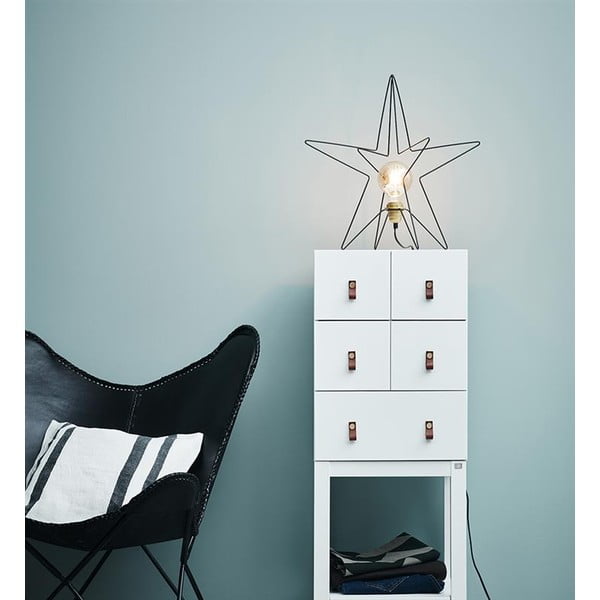 Šviečianti Kalėdų dekoracija juodos spalvos Asterix – Markslöjd-image-3