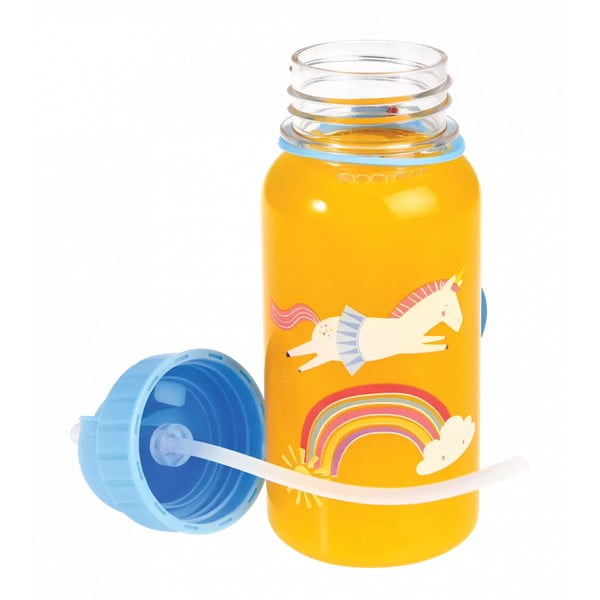 Mėlynos spalvos iš tritano vaikiškas buteliukas 500 ml Magical Unicorn – Rex London-image-3