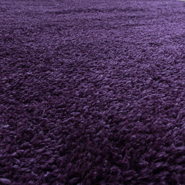 Kilimas tamsiai violetinės spalvos 80x150 cm Fluffy – Ayyildiz Carpets-image-3