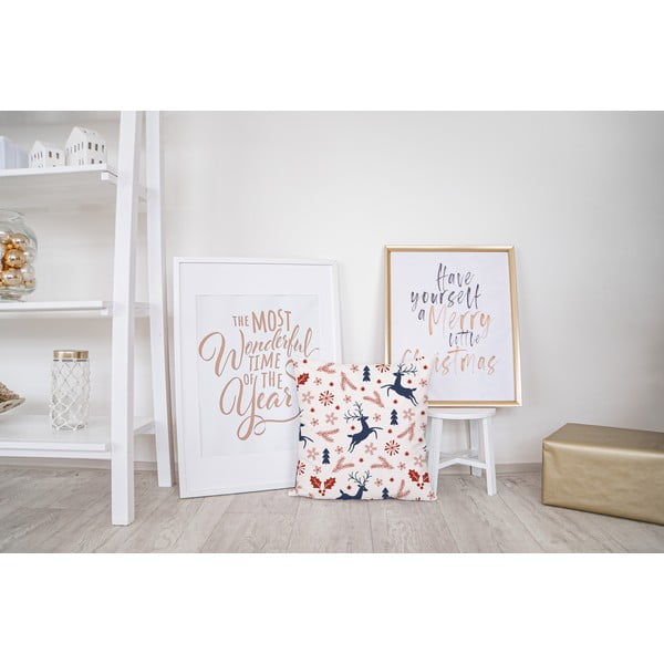 Dekoratyvinė pagalvėlė su Kalėdų motyvu 45x45 cm Christmas Symbols – Butter Kings-image-2