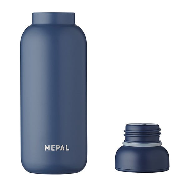 Iš nerūdijančio plieno butelis tamsiai mėlynos spalvos 350 ml Nordic denim – Mepal-image-4