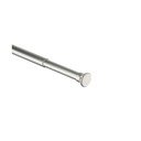 Matinės sidabrinės spalvos dušo užuolaidų strypas 106 - 182 cm Chroma – Umbra
