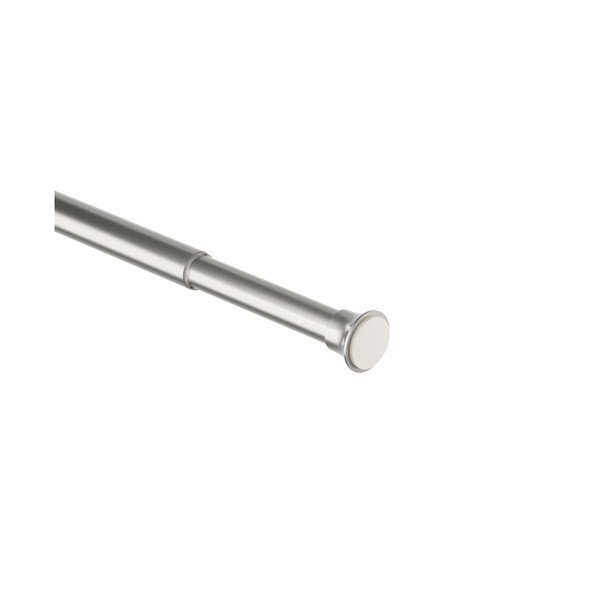 Matinės sidabrinės spalvos dušo užuolaidų strypas 106 - 182 cm Chroma – Umbra