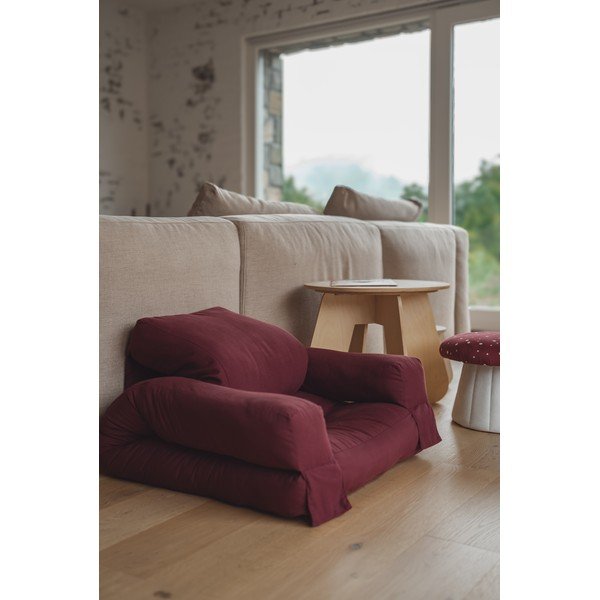 Oranžinis vaikiškas fotelis Mini Hippo - Karup Design-image-1