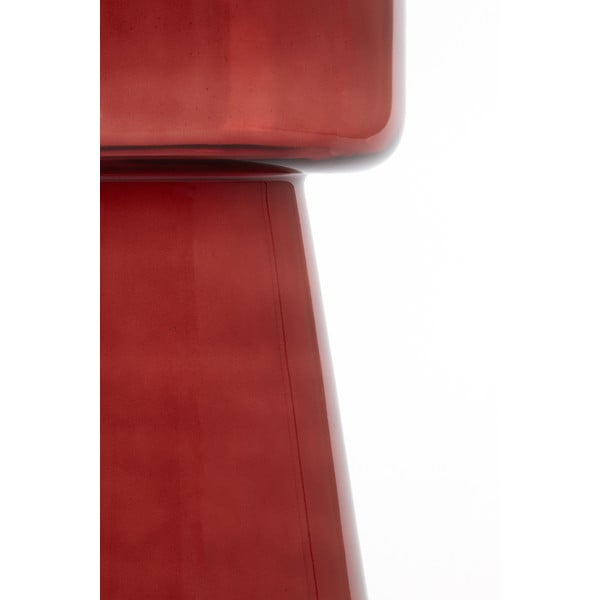 Iš stiklo apvalios formos šoninis stalas ø 30 cm Dakwa – Light & Living-image-3