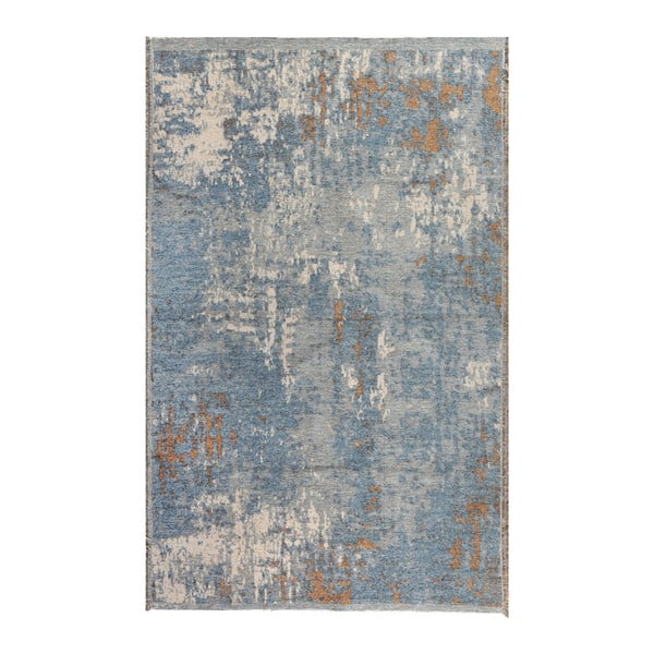 Abipusis rudai mėlynas kilimas "Vitaus Manna", 125 x 180 cm