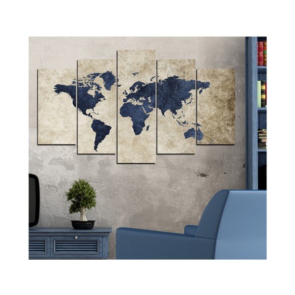 Kelių dalių paveikslas "Insigne Malika", 102 x 60 cm-image-1