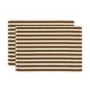 Iš džiuto mišinio padėkliukai 2 vnt. 33x48 cm Statement Stripe – Södahl