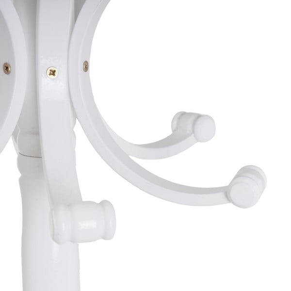 Iš tuopos masyvo palto stovas baltos spalvos Thonet – Casa Selección-image-1