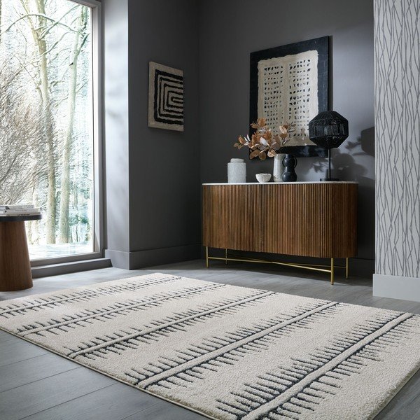 Kreminės spalvos kilimas 120x170 cm Maple – Flair Rugs-image-1