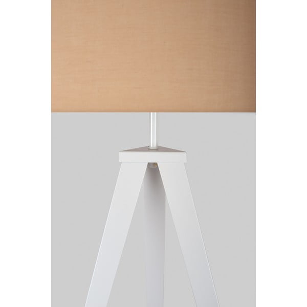 Smėlio spalvos toršeras su baltomis metalinėmis kojelėmis Bonami Essentials Kiki-image-2