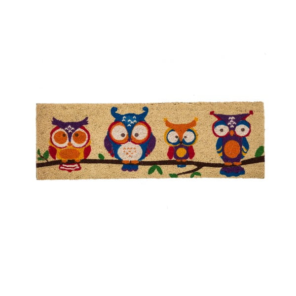 Kurių pluošto durų kilimėlis Unimasa Owls