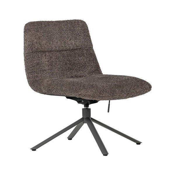 Rudos spalvos pasukamas krėslas iš boucle Soren – WOOOD