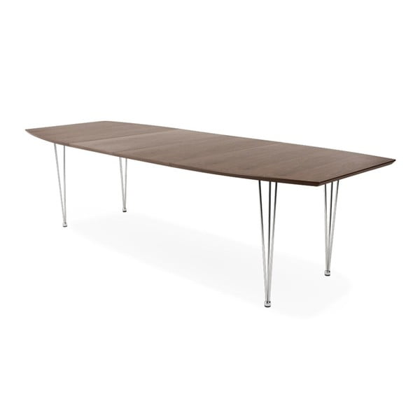 "Kokoon Design Extensio" rudas sulankstomas valgomojo stalas